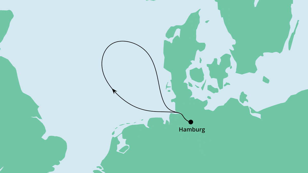 Leinen los ab Hamburg 1 05.08.2020 bis 08.08.2020