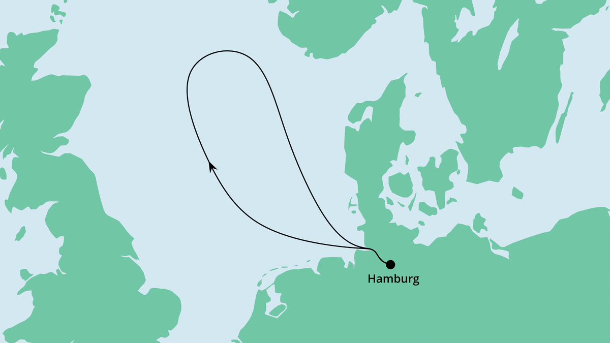 Leinen los ab Hamburg 2 08.08.2020 bis 12.08.2020
