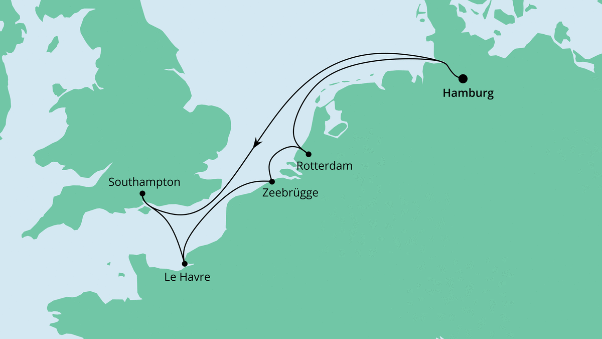 Metropolen ab Hamburg 30.10.2021 bis 06.11.2021