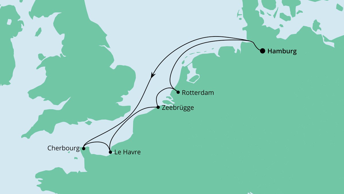 Metropolen ab Hamburg 30.10.2021 bis 06.11.2021