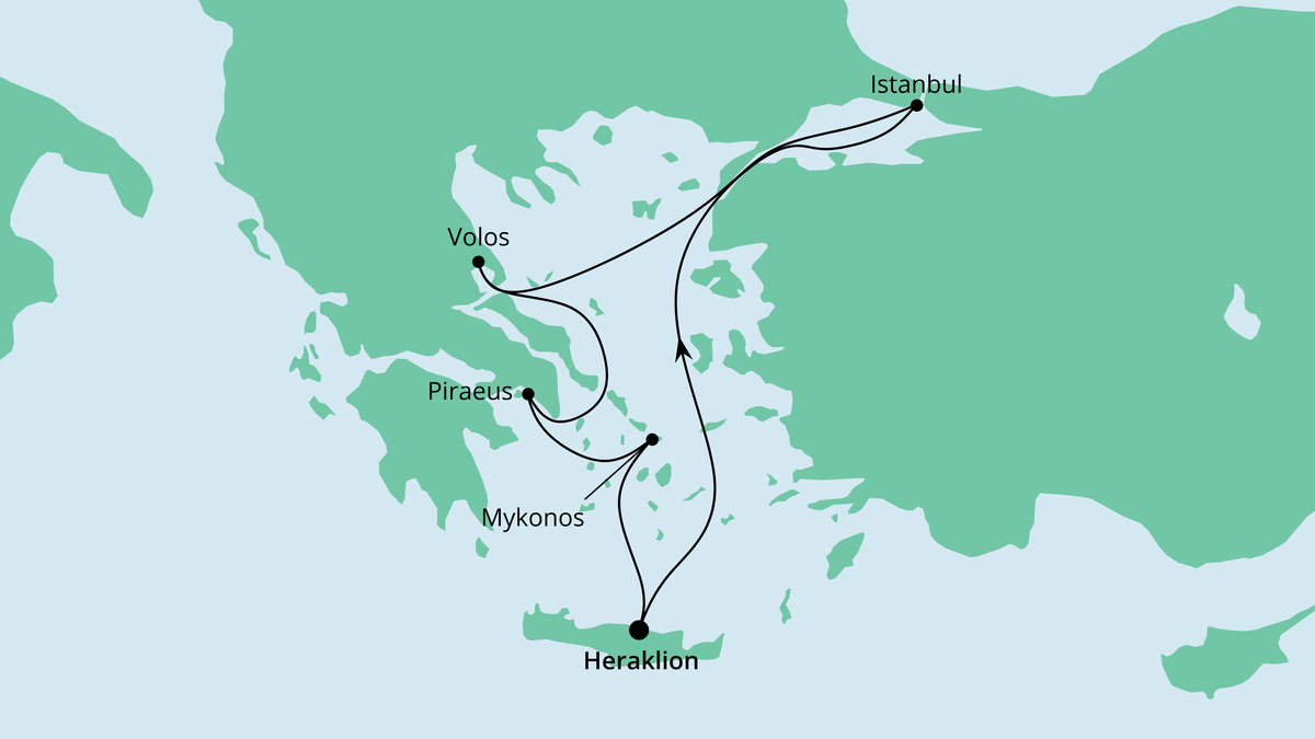 Ägäis 14.05.2021 bis 21.05.2021