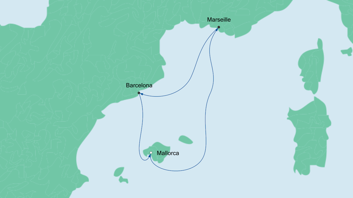 Kurzreise ab Mallorca 2 24.04.2018 bis 28.04.2018
