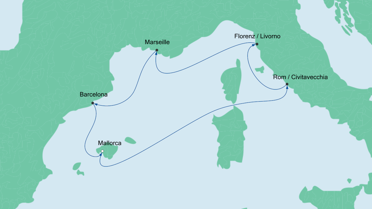Perlen am Mittelmeer 3 22.12.2018 bis 29.12.2018