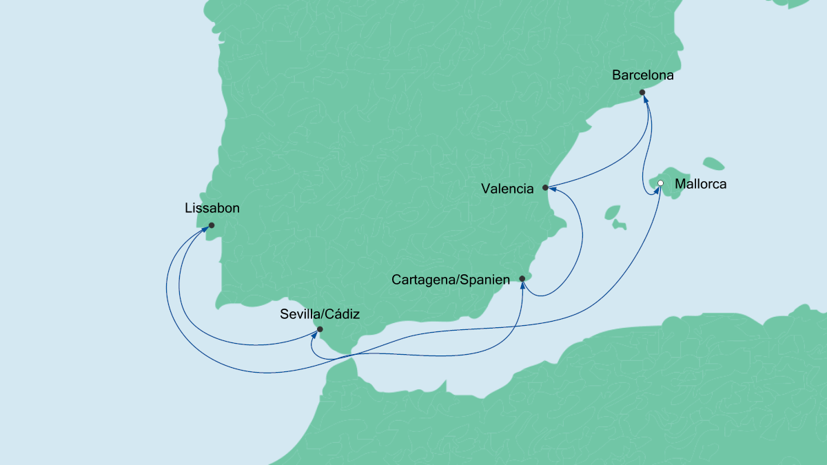 Spanien & Portugal 3 28.12.2018 bis 06.01.2019