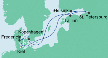 Route: Schätze der Ostsee 4 mit AIDAcara