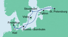 Route: Schätze der Ostsee 3 mit AIDAcara