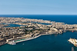 Valetta von oben Valetta von oben