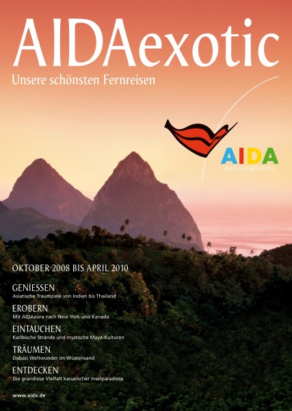 Premiere: AIDA weckt Fernweh mit erstem Themenkatalog