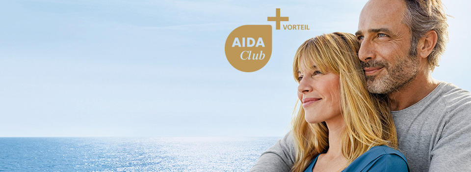 Pärchen mit AIDA Clublogo Pärchen mit AIDA Clublogo