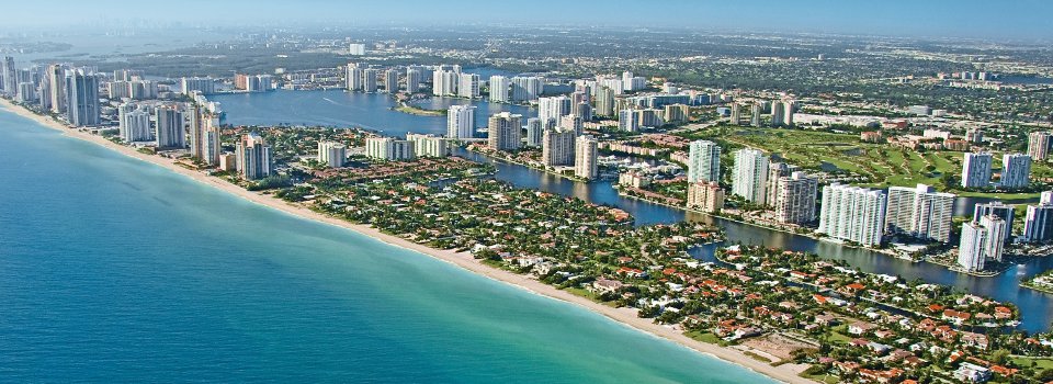 Küstenstreifen von Miami Küstenstreifen von Miami