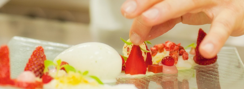 Strukturen von Erdbeeren & Schokolade Strukturen von Erdbeeren & Schokolade