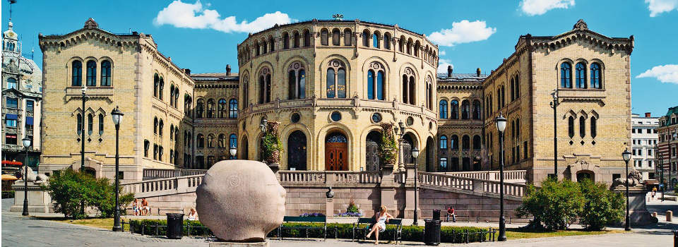 Parlament in Oslo Parlament in Oslo
