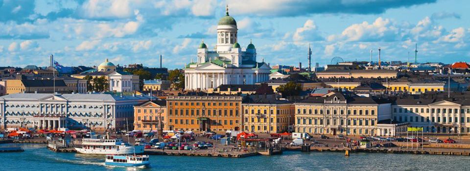 Panoramablick auf Helsinki Panoramablick auf Helsinki