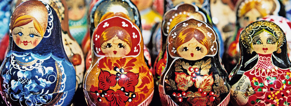 Matroschkas aus Russland Matroschkas aus Russland
