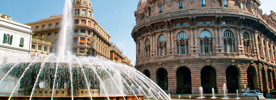 Piazza de Ferrari in Genua Piazza de Ferrari in Genua