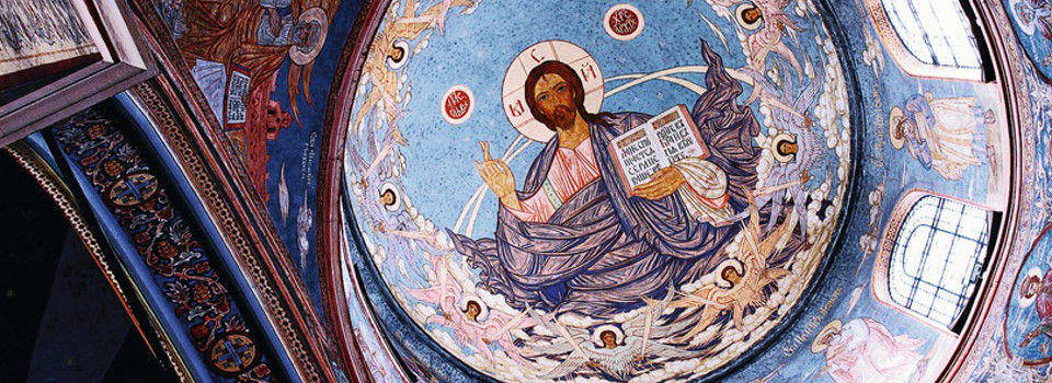 Mosaik in Kapelle Mosaik in Kapelle