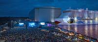 AIDA Open Air mit Taufe AIDAnova und Superstar David Guetta