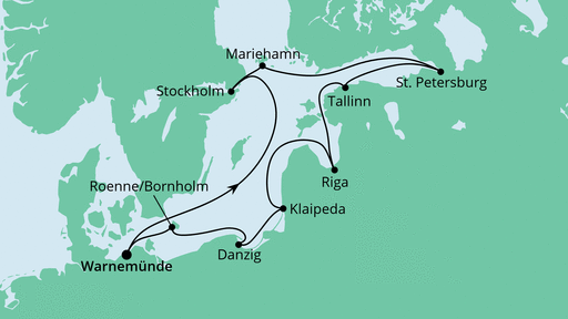 Kreuzfahrt Danzig - AIDA Hafen Danzig