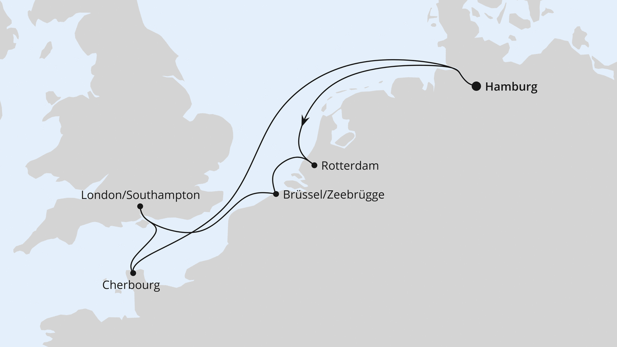 Metropolen ab Hamburg 07.12.2024 bis 14.12.2024