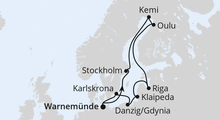 Route: Schärengärten der Ostsee mit AIDAmar