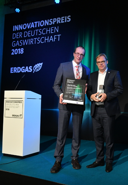 AIDA was awarded the Innovation Prize of the German Gas Industry